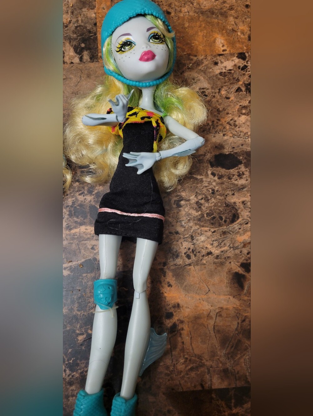 G1 Monster High Skulltimate Roller Maze Lagoona Blue EUC Only Displayed